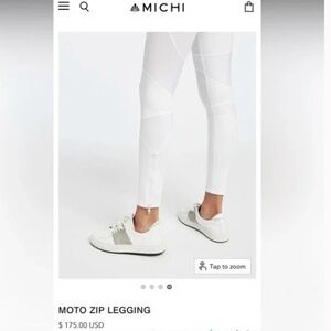 MICHI Moto Zip Leggings